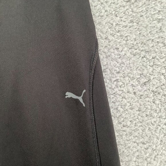 Puma Yoga Pants Womens XXL Black Slim Straight Low Rise Gym Active Workout - Picture 4 of 11